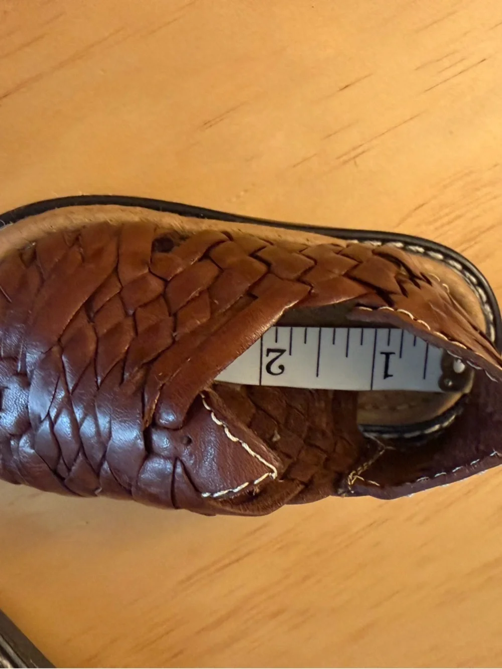 Baby handmade Woven Leather Sandals - Classic Huarache Style